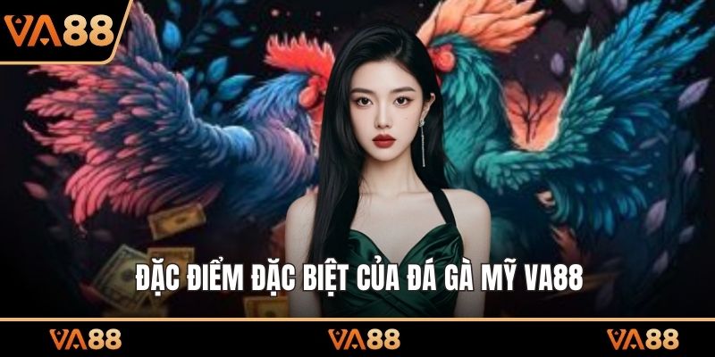 Đặc điểm đặc biệt của đá gà Mỹ VA88